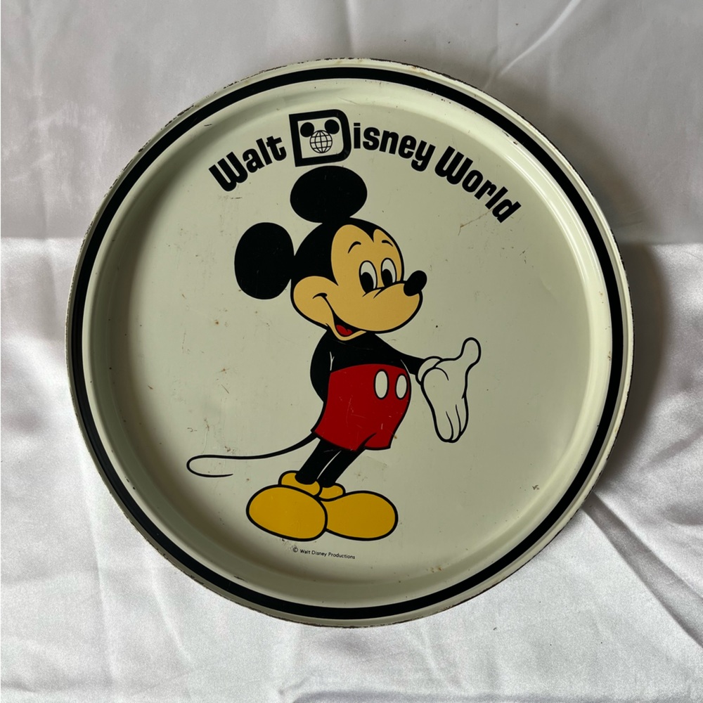 Disney • Mickey Vintage Disney World‎ Collector’s Plate